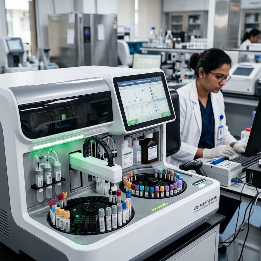 State of the art automated analyzer facility image 3